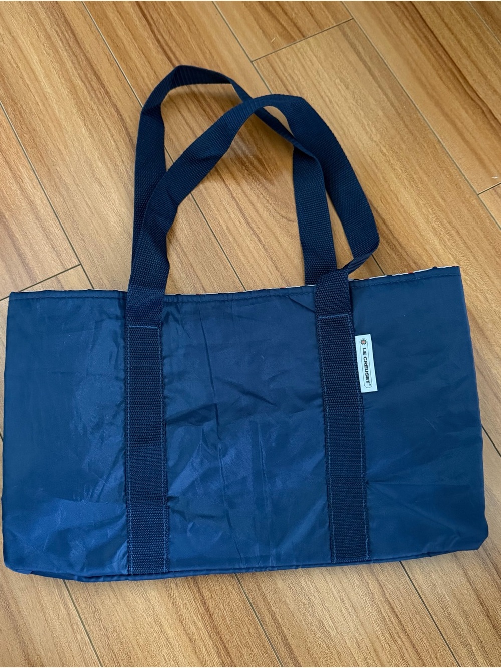 LE CREUSET Navy Tote Bag cooler